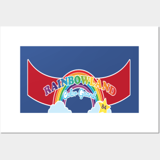 Retro '84 Rainbowland Color Guard Belt Posters and Art